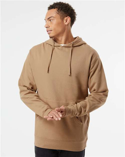 Parent Blank of Partial Shield Branded Hoodie