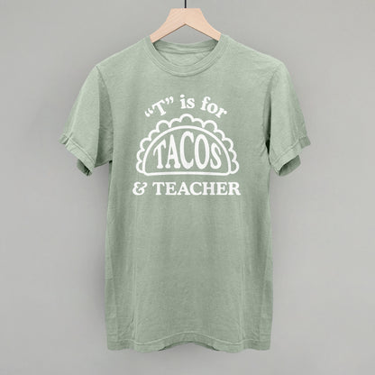 T is for Tacos and Teacher (Red and Green)