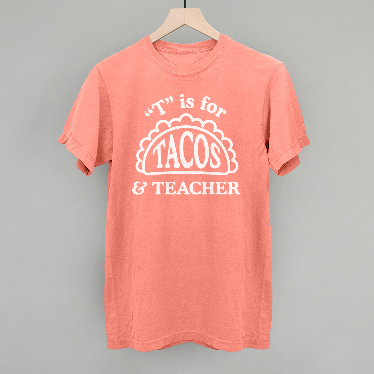 T is for Tacos and Teacher (Red and Green)