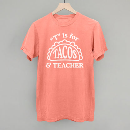 T is for Tacos and Teacher (Red and Green)
