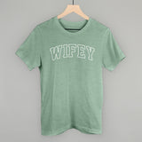 Wifey (White Collegiate Outline)