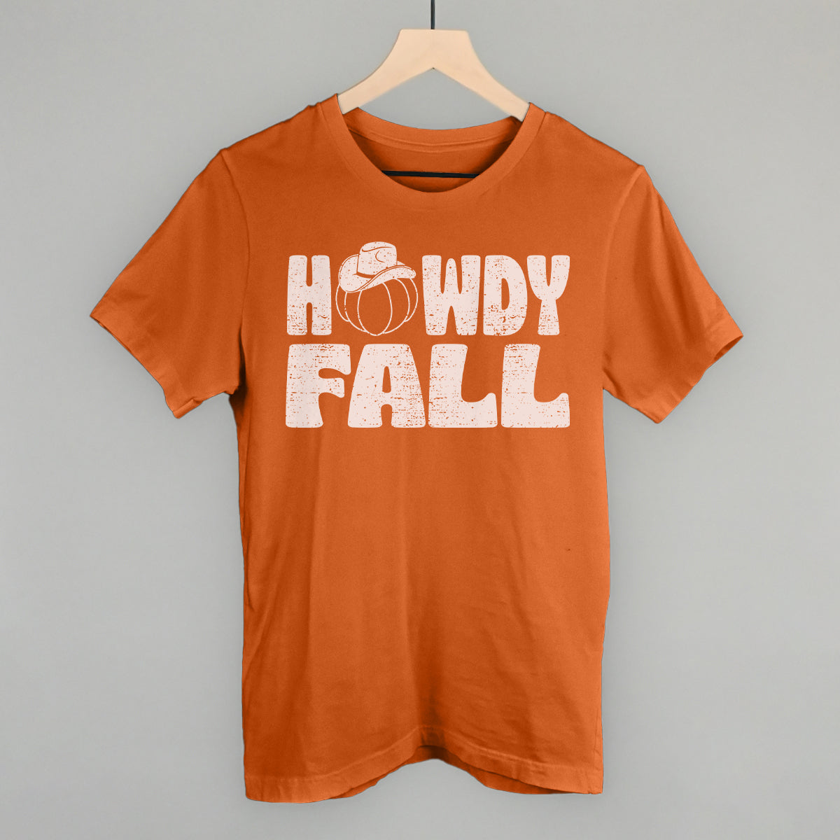 Howdy Fall Pumpkin (Orange)