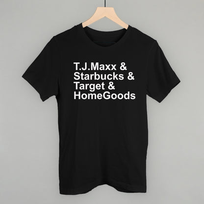TJ Maxx & Starbucks & Target & HomeGoods