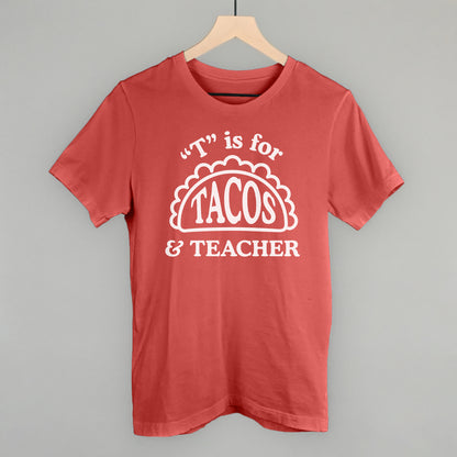 T is for Tacos and Teacher (Red and Green)