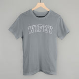 Wifey (White Collegiate Outline)
