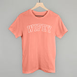 Wifey (White Collegiate Outline)