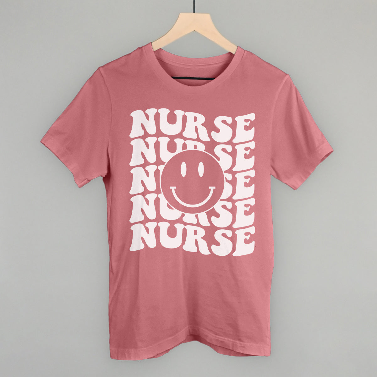 Retro Nurse Smiley (Repeated)
