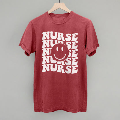 Retro Nurse Smiley (Repeated)