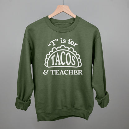 T is for Tacos and Teacher (Red and Green)