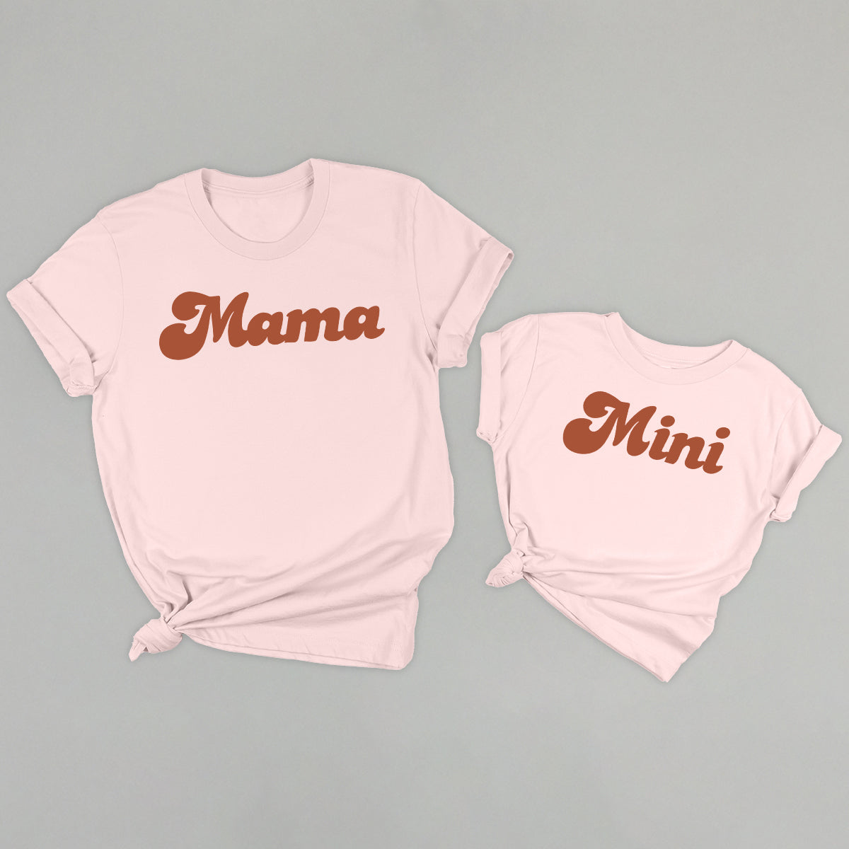 Mama and Mini (Retro Script)