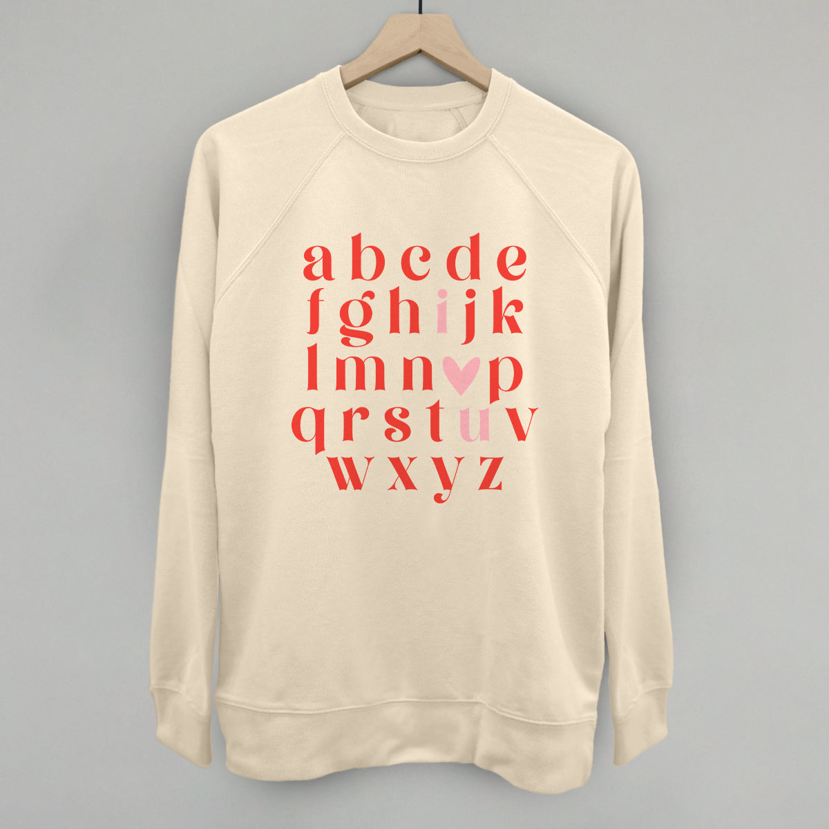 I Heart U Alphabet