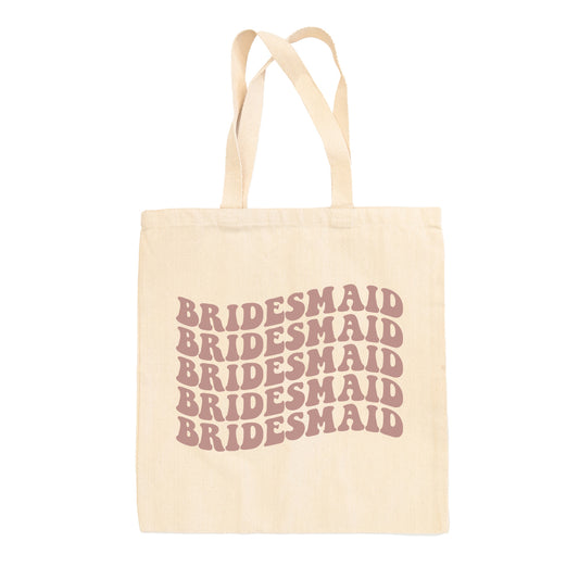 Bridesmaid (Repeated Groovy) Tote Bag